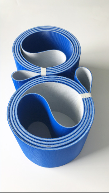 藍色食品級PVC磚石花紋輸送帶(圖3)