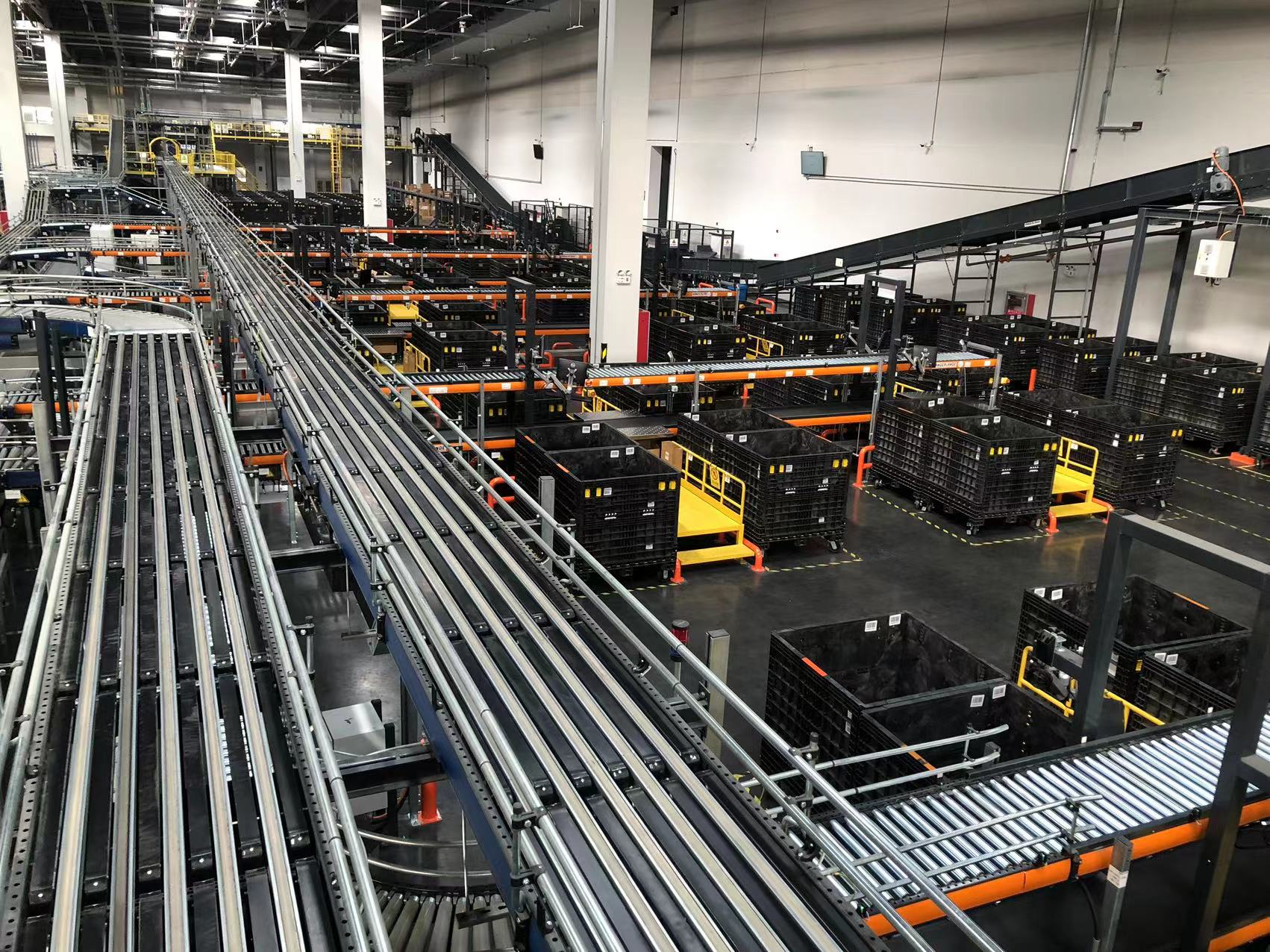 某世界品牌服裝物流分揀2(圖1)