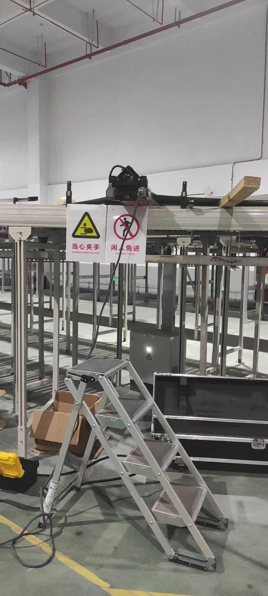 世界知名玩具企業倉儲皮帶跟換現場(圖2)